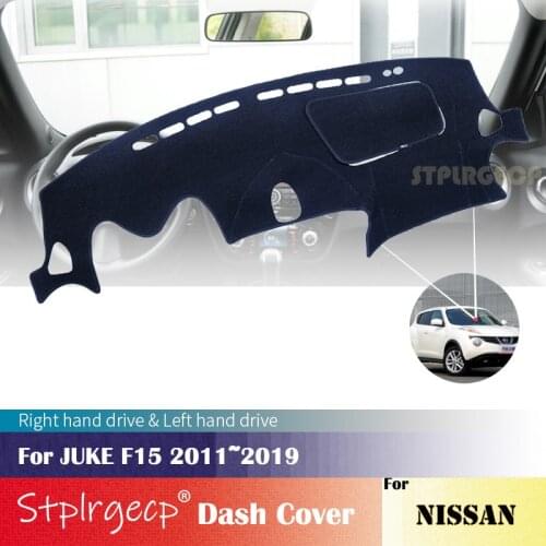 For Nissan JUKE F15 2011~2019 Anti-Slip Mat Dashboard Cover Pad Sunshade Dashmat Car Accessories 2018 2017 2016 2015 2014 2013