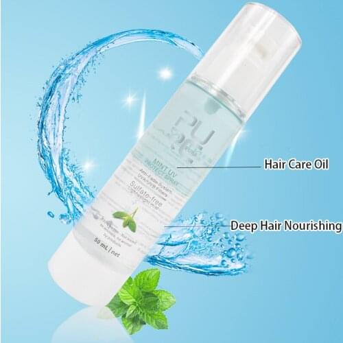PURC Mint UV Protect Spray Against UV Protect Damage Frizzy And Replenishes Moisture Hair Care Spray 50ml