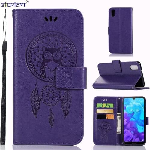 For Huawei Honor 8S Y5 2019 PU Leather Flip Case for Honor 8C BKK-L21 Phone Wallet Cover KSE-LX9 AMN-LX9 KSE LX9 AMN LX9 BKK L21