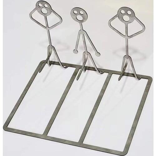 Hotdog Boy Lightweight Barbecue Tool Unique Barbecue Funny Irregular Party Stainless Steel