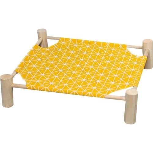 Dog Camping Bed Breathable Removable Four Seasons Comfortable Cooling Outdoor