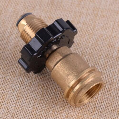 LETAOSK New Propane Tank Adapter Converts Service Valve Fit For POL to QCC1 Type 1 Hose Wrench to Hand Tighten