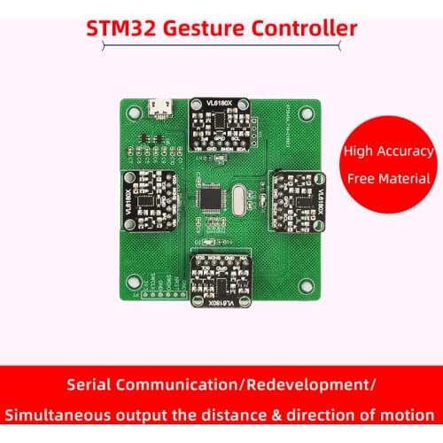 STM32 Gesture Controller Module Kit High Accuracy Distance Caculation Gesture Recognition Sensor VL6180X