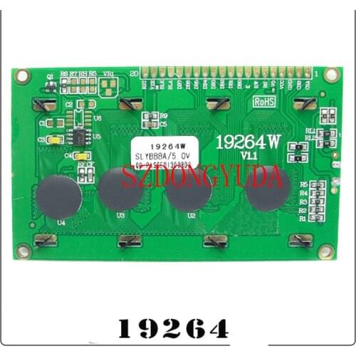Brand New Compatible LCD Display Module LCM19264W SLYBBBA 19264W Blue/Green/Yellow Backlight