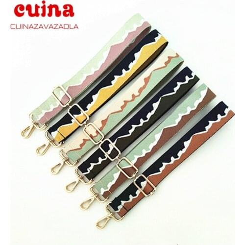 O Bag Handle Colored Belt Bags Gift Accessories For Women Rainbow Adjustable Shoulder Hanger Handbag Straps Decorative Handle Ba