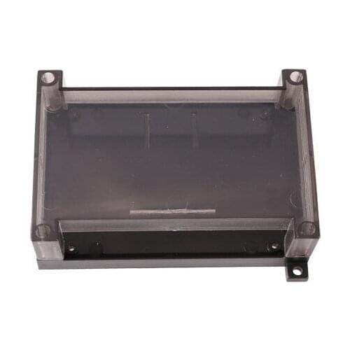 Industrial control box/amplifier board housing/PLC housing/power supply housing/plastic transparent housing 125x90x40 housing