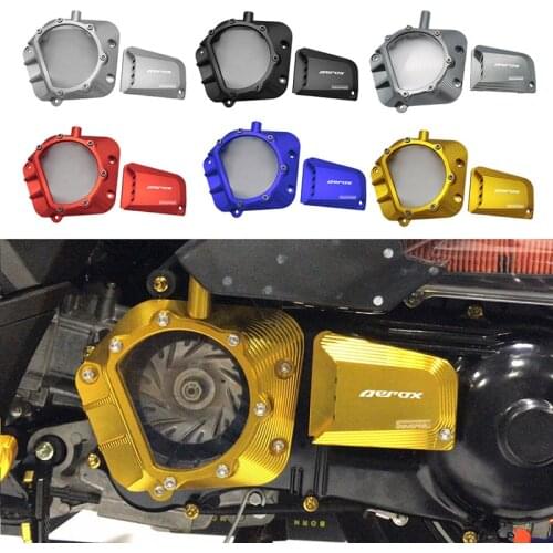 For YAMAHA AEROX 155 Aerox155 2015-2019 2020 Motorcycle Transparent Engine Guard Crankcase Engine Stator Cover Protection