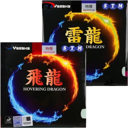 Original Yasaka hovering dragon thunder dragon table tennis rubber pimples in fast attack with loop table tennis racket