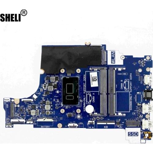 V5DDM - UMA DDR4 MOTHERBOARD CAL60 LA-F114P w/ i7-8550U 1.8GHz for DELL Inspiron 15 (5570) / 17 (5770)