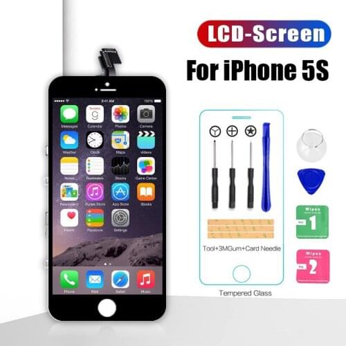 Grade AAA+++ For iPhone 5 5s 5SE 5C LCD With 3D Force Touch Screen Digitizer Assembly For iPhone 4S Display No Dead Pixel