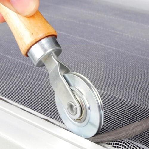 1PCS Rubber Gauze Wheel Window Install Tool Screen Tool Installation Hand Roller Door Rolling Window M4O1