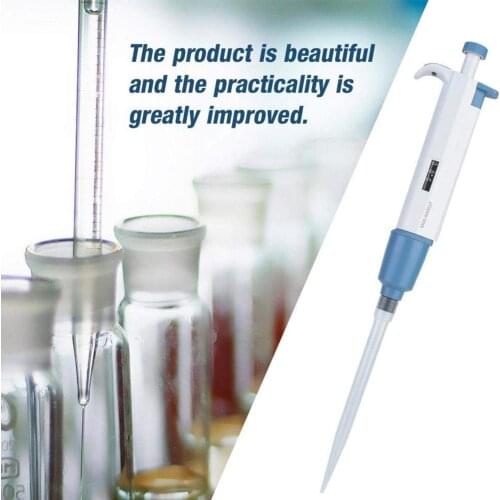 1000-5000ul Pipettor Single Channel Adjustable Volume Micro Pipettes Lab Liquid Transfer Pipettes Tool Laboratory Supplies