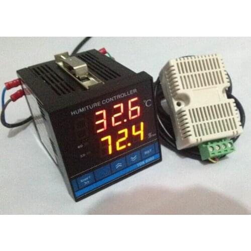 Free shipping !!! Digital seedling garden Grow seedlings humiture controller dry and Wet controller moisture controller