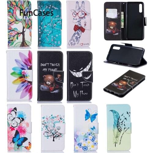 Cellphone Covers For accesorios Samsung A20 Animal Estojo sFor Samsung funda A50 A51 A71 A30 A40 A10 A70 Wallet Flip Case
