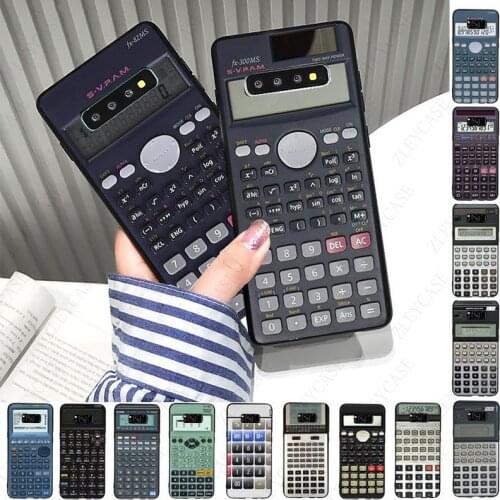 Retro Peculiar Funny Calculator Phone Case For samsung s10 s20fe s9 s30 s20ultra s21plus note9 8 note10plus note20 ultra Cover
