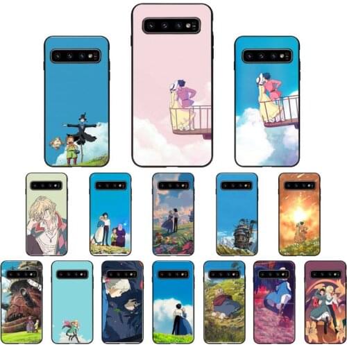 Howls Moving Castle Phone Case For Samsung A40 31 A50 A51 A71 A20S S8 S9 Plus note 20 ultra