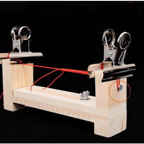 Wooden Jig Bracelet Maker Set Safety Lanyards Weaver DIY Cord Braiding Tool Accessories for Wristband with Clips Screw Driver