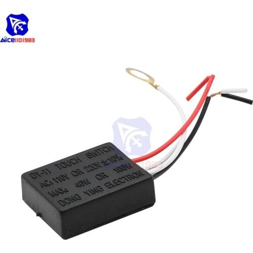 220V 1A Electrical Equipment Table Light Parts On off 1 Way Touch Lamp Control Sensor Bulb Lamp Switch Board