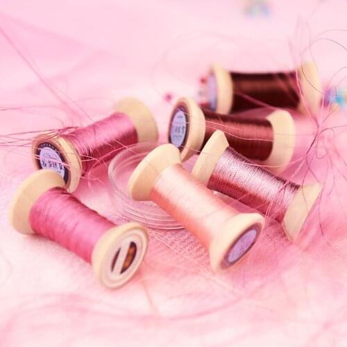 Indipink series of Gold Line/French embroidery thread/embroidery spool/colorful gold embroidery thread/ 50 meters/roll