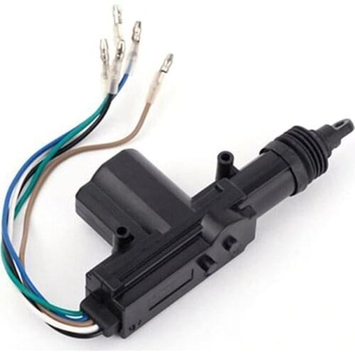 New Universal Heavy Duty Power Door Lock Actuator Motor 5 Wire 12V Car Locking System Actuator Single Gun Type Kit