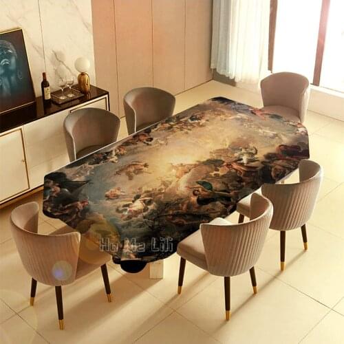 Privileged People Of Color And Our Place In The Struggle For Justice Painting Tablecloths Indoor And Outdoor Art Decor