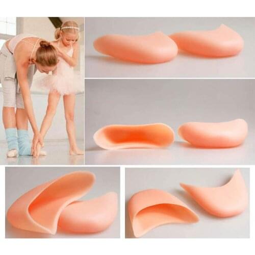 Professional Silicone Gel Toe Soft Shoes Pads Ballet Dance Toe Sock Foot Care Protector with Air Hole Breathable Shock Absorbing