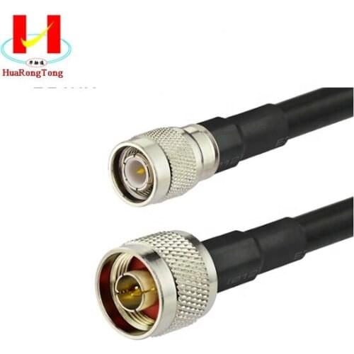 RF Coaxial Cable N Male Plug to TNC Male Pigtail for Cable RG58 RG195 LMR400 HRT-NJ/TNC-J