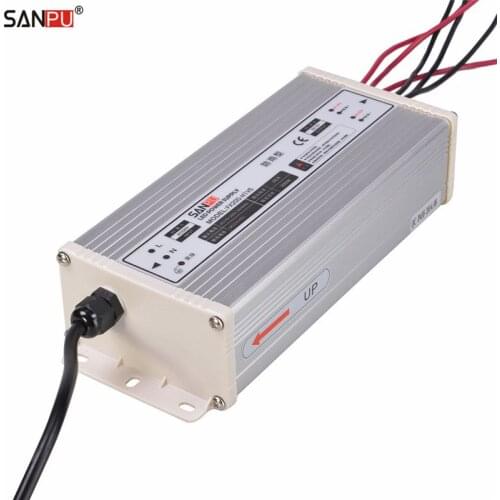 SANPU SMPS 200w 5v LED Power Supply 40a Constant Voltage Switch Driver 220v 110v ac/dc Lights Transformer Raniproof for Display