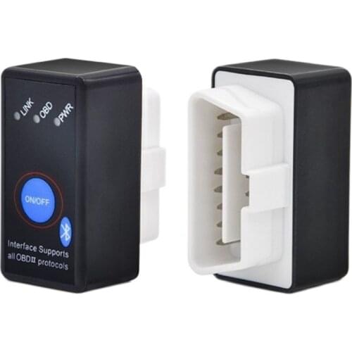 Super Mini ELM327 Bluetooth-compatible V2.1 Auto Car Diagnostic Tool OBD Scanner WIFI ELM 327 V1.5 BT OBD2 Code For Android iOS