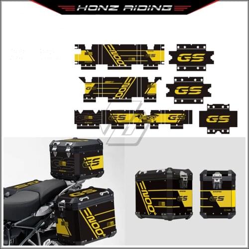 For BMW 40 GS Panniers Aluminum Box R1200GS Adventure 2004-2021 Motorcycle Reflective Sticker