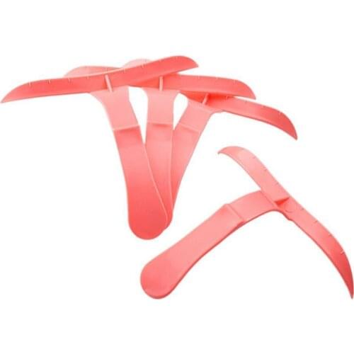 4Pcs Wholesale Eyebrow Shape Cards Flat Eyebrow Drawing Guide Ruler Stencils Template Model Eyes Makeup Tools