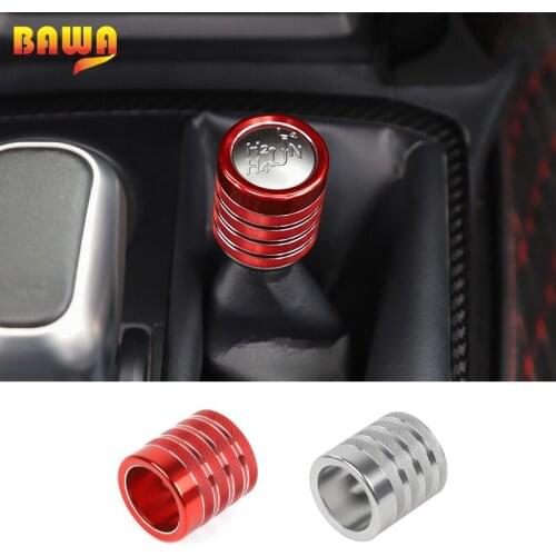 BAWA Interior Mouldings for Toyota 4Runner Four-wheel Drive Gear Handle Decorative Ring For Toyota 4Runner 2010+(Applicable TRD)