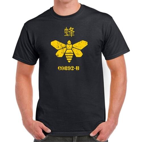Gold Moth t shirt men barrel bee Summer funny Gift casual printed tee US plus size