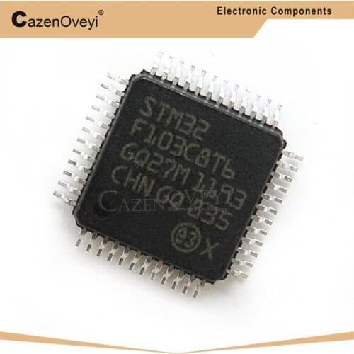 1pcs/lot STM32F103C8T6 STM32F103RFT6 STM32F103RGT6 STM32F105RBT6 STM32F105RCT6 STM32F103CBT6 QFP-48 new original In Stock
