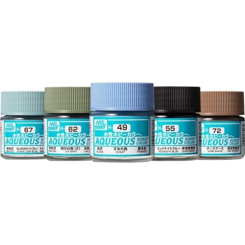 10ml Mr Hobby Modeling tool MODEL paint H49-H72 Water-based paint Coloring, hand-painting and spraying