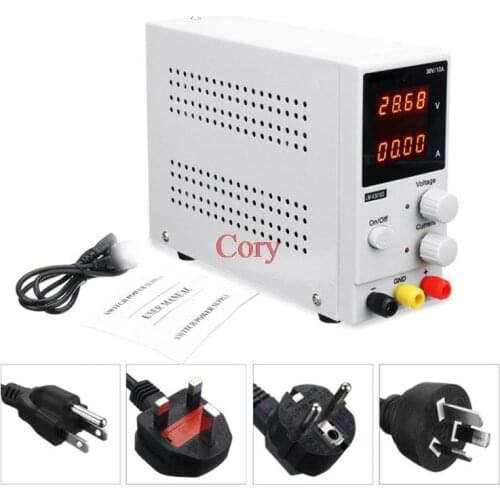 1PC DC Power Supply Adjustable Digital Lithium Battery Charging Laboratory LED four-digit digital display Voltage Regulator