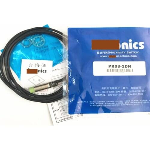 2 pieces of PR08-2DN with proximity switch sensor one year warranty in stock
