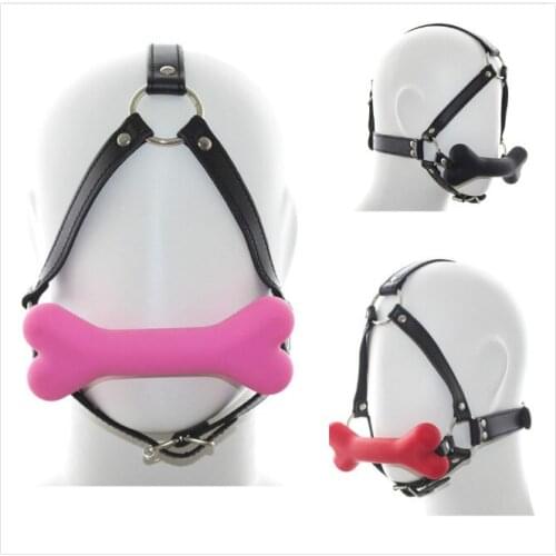 Bone Form Mouth Ball Sex Products Toys Sex Game Fetish Erotic Toys Adult Games bdsm bondage sex toys