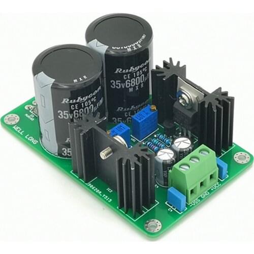 LM317 LM337 TL431 high precision linear regulated power supply