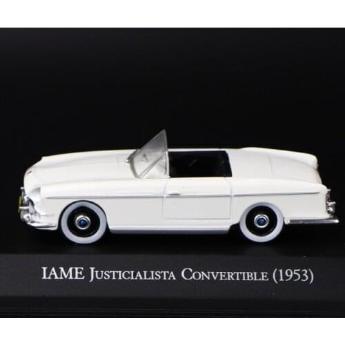 1/43 metal alloy die-casting simulation car model IAME justicalista convertible adult collection children toy gift display