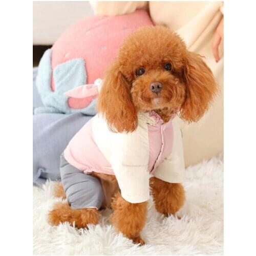Mycyk Pet Dog Cat Clothes Warm Hoodie Coat for Chihuahua Small Medium Dogs Puppy