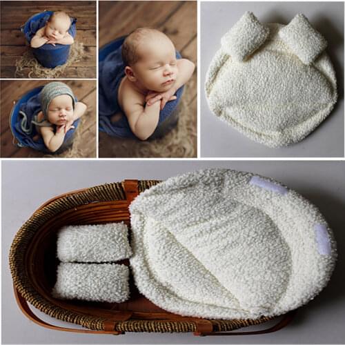 2021 New Newborn Photography Props Baby Posing Pillow Newborn Basket Props Baby Photography Studio Infant Photoshoot Accessories