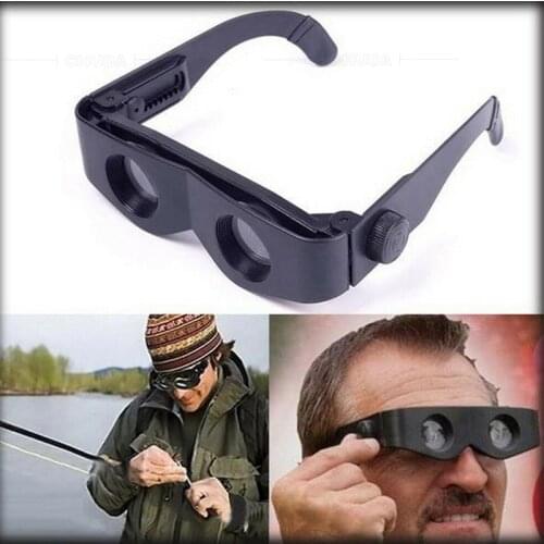 Vision Focus Adjustable lens Reading Glasses Fishing Telescope Distance Vision Eye Glasses 0D to 400D Lens Correction Magnifying