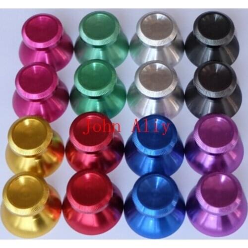 Useful Analog Thumb Grip Stick Joystick Caps Cover for PS4 Aluminium Metal