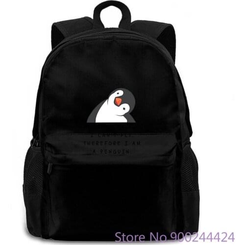 Penguins Wo Chilldren Design women men backpack laptop travel school adult student