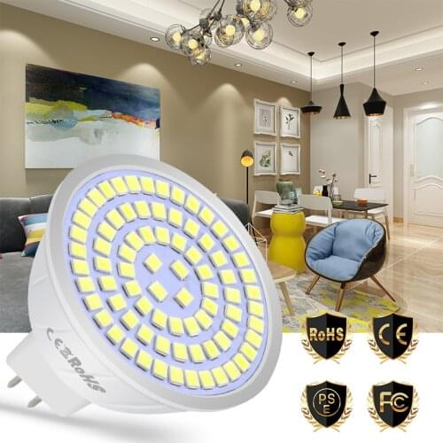 GU10 LED Bulb E27 LED Spot Light 3W 5W 7W LED Lamp MR16 220V Home Energy Saving Lamps For Bedroom Living Room Bathroom Ampoule