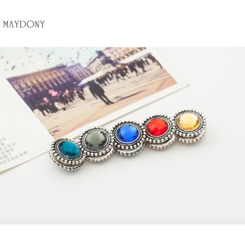 XT51 fashion headwear scarf magnet brooch hijab clips