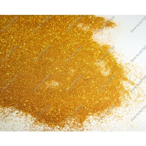 0.05MM(1/500")002inch Gold Color Shining Cosmetic Glitter Dust Powder for Nail Art decoration&Glitter Craft&Tattoo