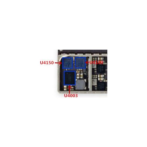 1set ( 3pcs ) U4100 U4150 U4003 touch ic for Iipad air 2 ipad6 6 air2