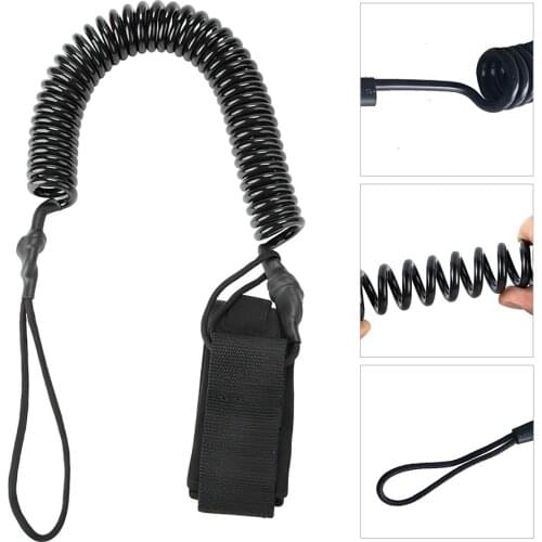 10ft Surfboard Traction Rope Surfing Coiled Stand UP TPU Paddle Board Foot Leg Rop Kayak Rope Water Sports Surfing Accessories